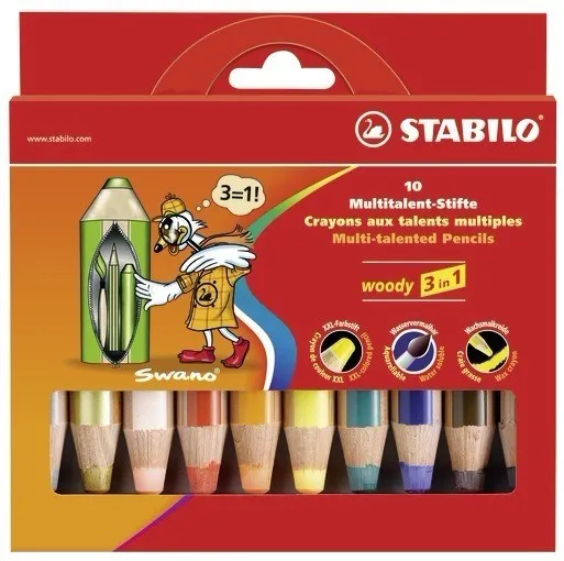 STABILO woody 3 in 1 Multi 10 pz - immagine 1