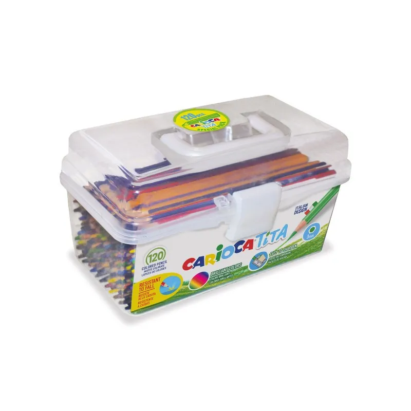 Carioca 42800 pastello colorato Multicolore 120 pz - immagine 1