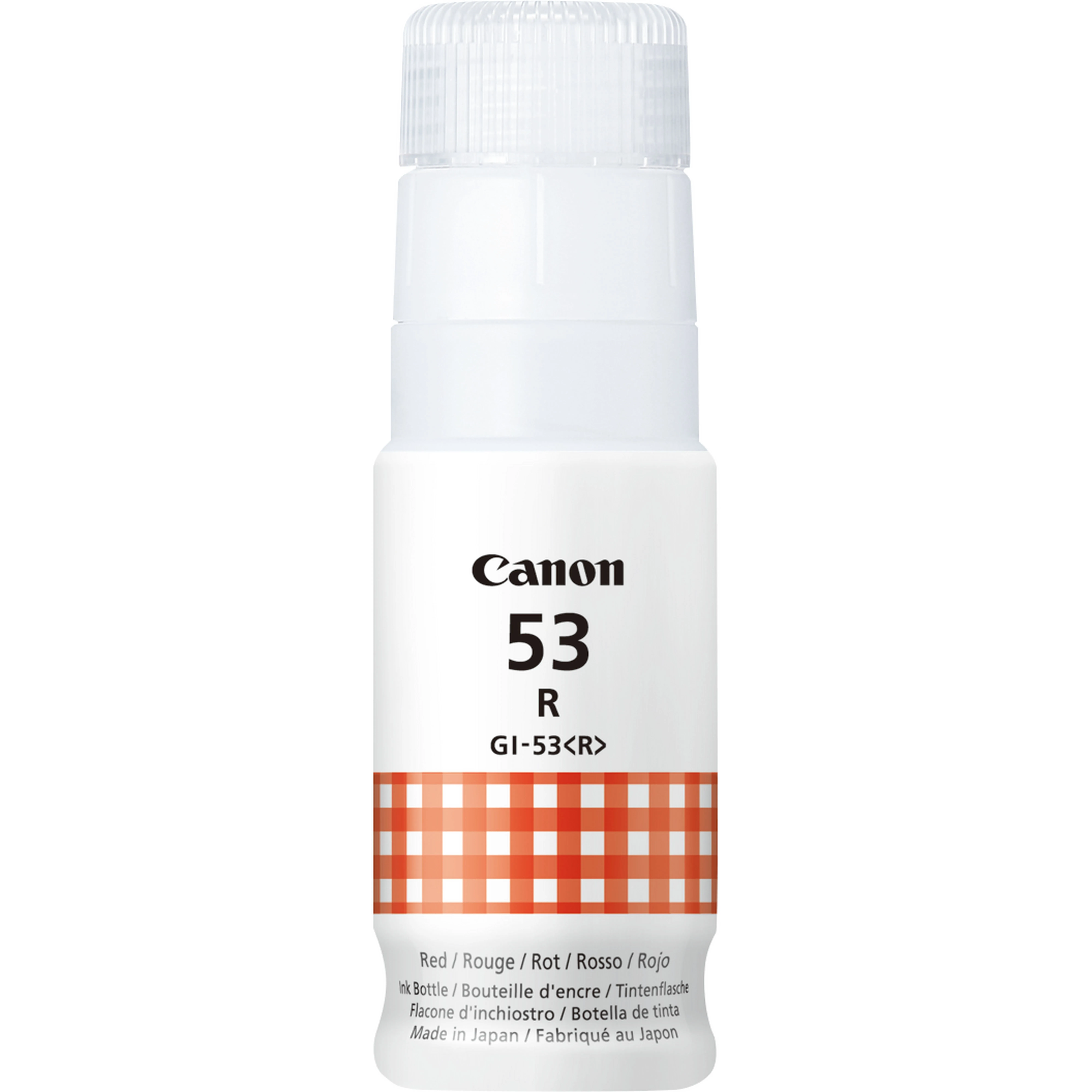 Originale Canon GI53 inchiostro originale rosso - GI53R/4717C001 - immagine 1
