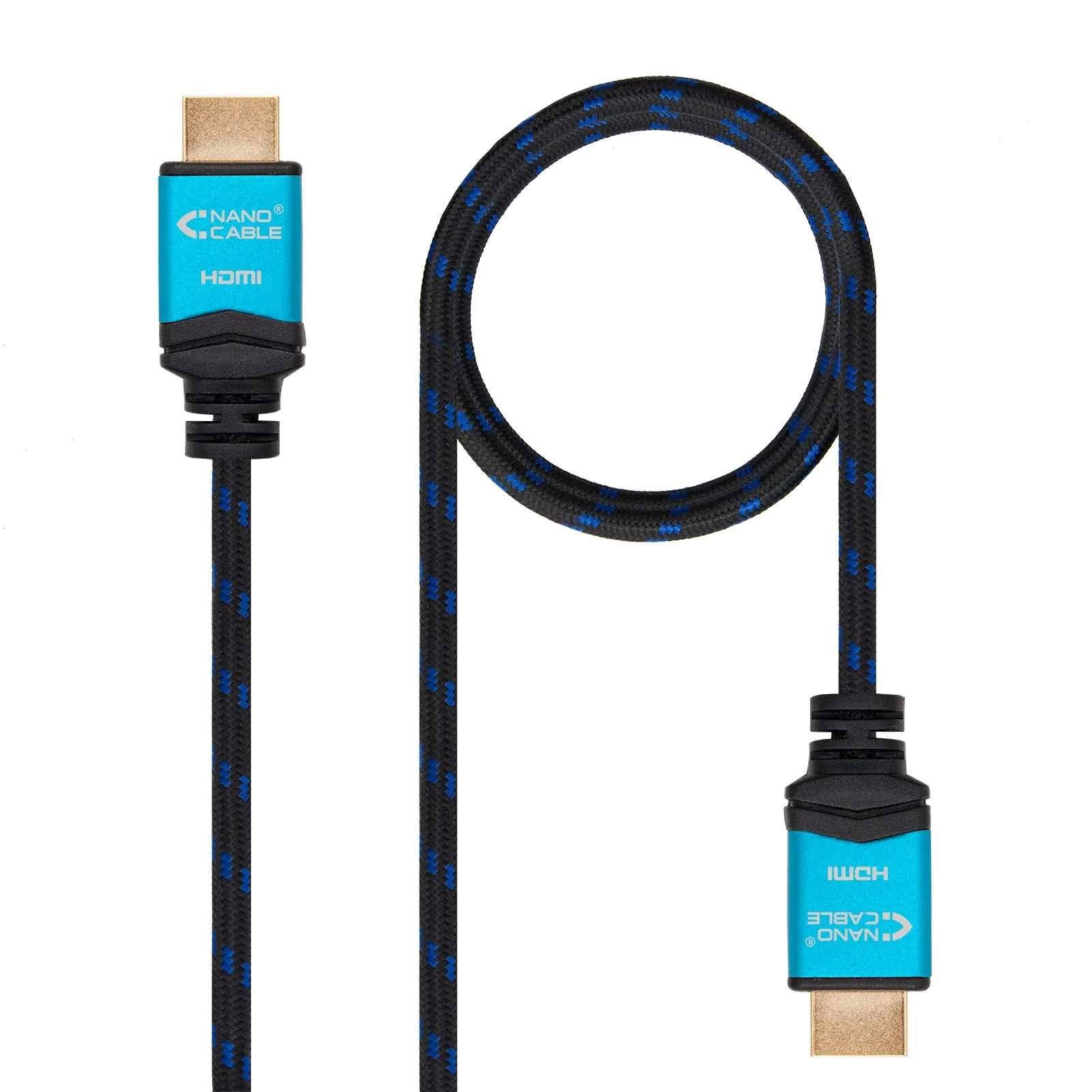 Nanocable 10.15.3710 cavo HDMI 10 m HDMI tipo A (Standard) Nero - immagine 1