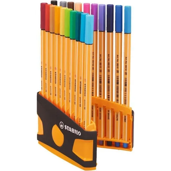 STABILO point 88 penna tecnica Fine Multicolore 20 pz - immagine 1