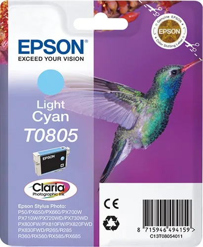 Epson Hummingbird Cartuccia Ciano-chiaro - immagine 1