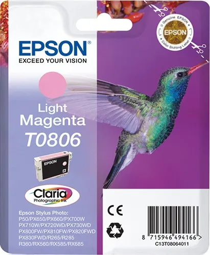 Epson Hummingbird Cartuccia Magenta chiaro - immagine 1