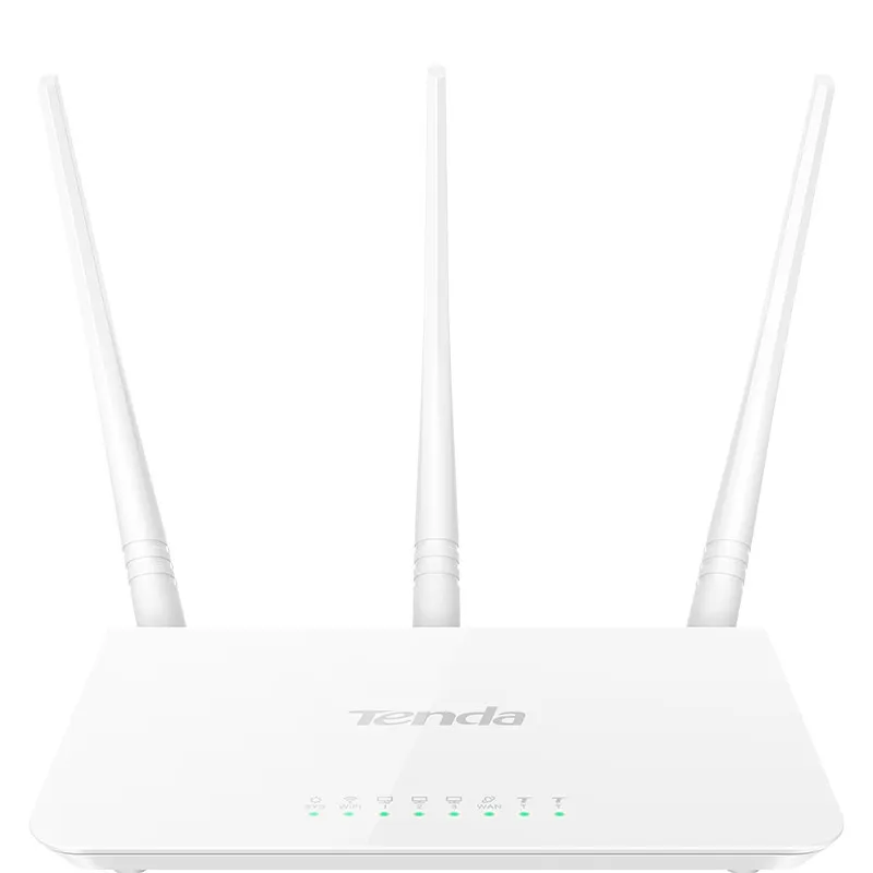 Tenda Router Broadband N300 3 Porte Lan 10/100 1 Porta Wan 10/100 3 Antenne Esterne 5Dbi Wps - immagine 1