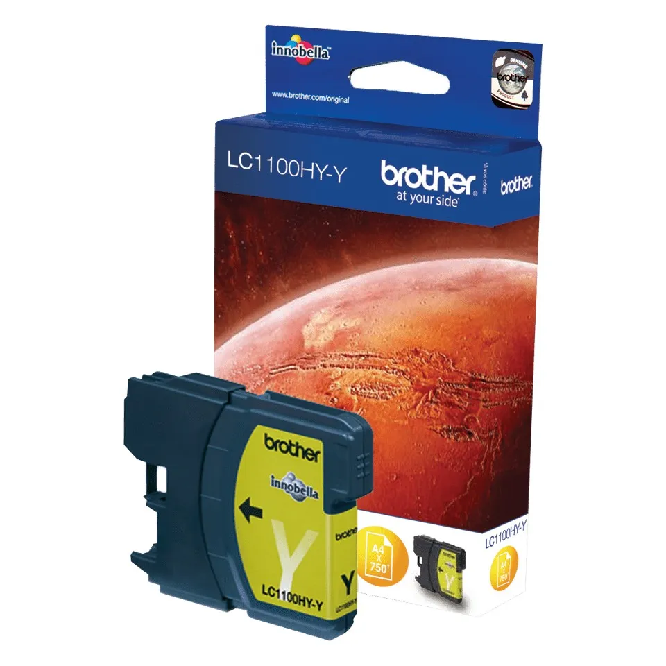 Originale Brother LC1100XL cartuccia giallo - LC1100HYY - immagine 1