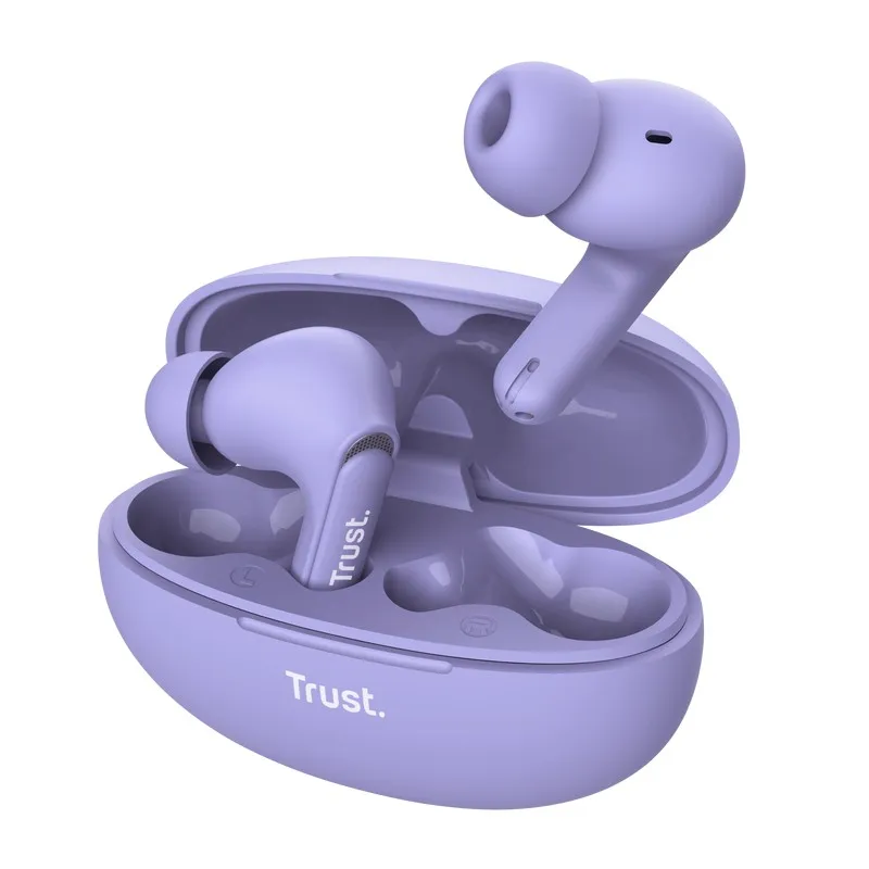Trust Earbuds Yavi Bt Enc Viola - immagine 1