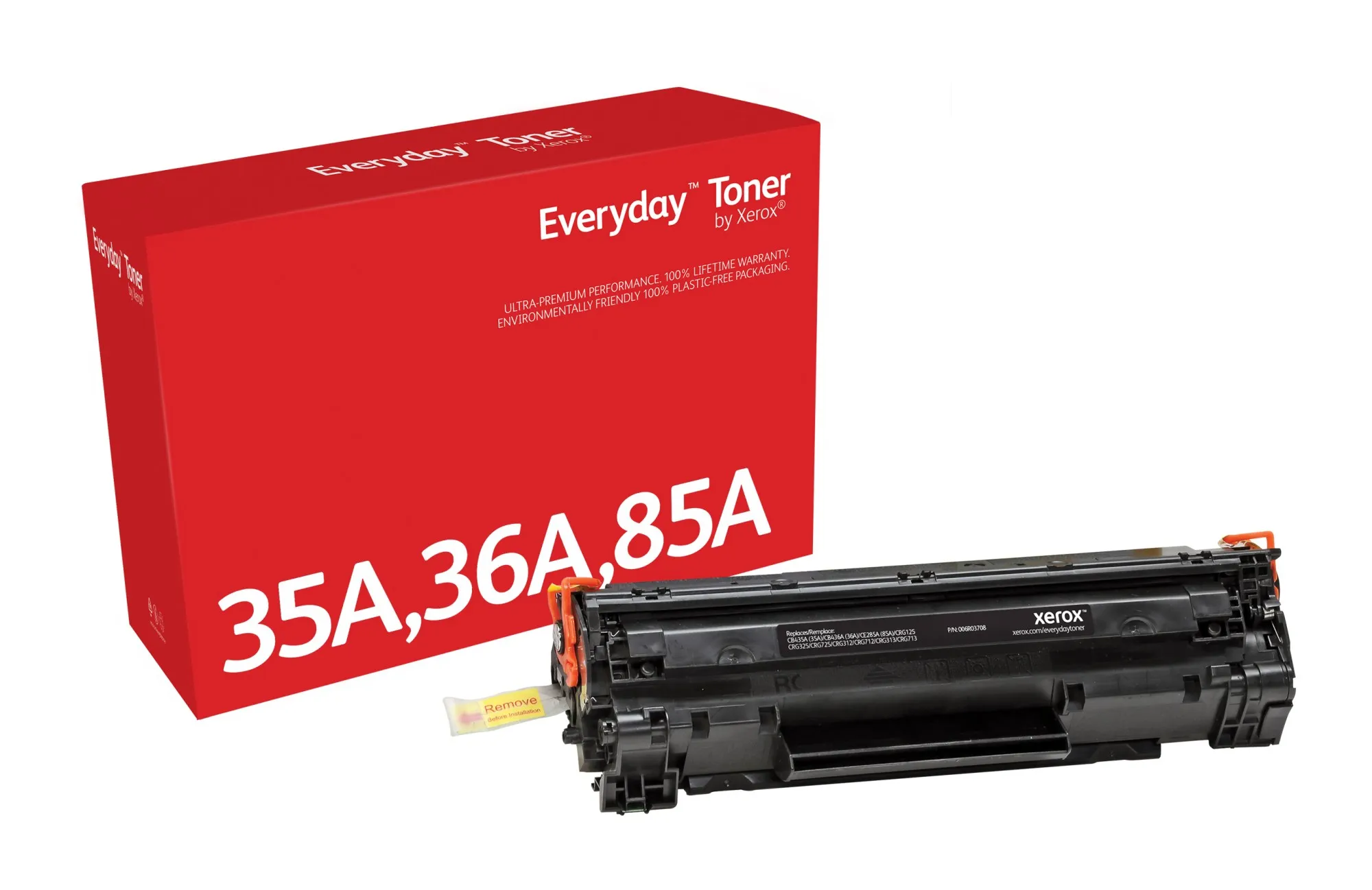 Everyday Toner Nero compatibile con HP 35A/ 36A/ 85A/ (CB435A/ CB436A/ CE285A/ CRG-125) - immagine 1
