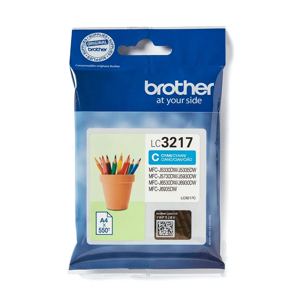 Originale Brother LC3217 cartuccia ciano - LC3217C - immagine 1
