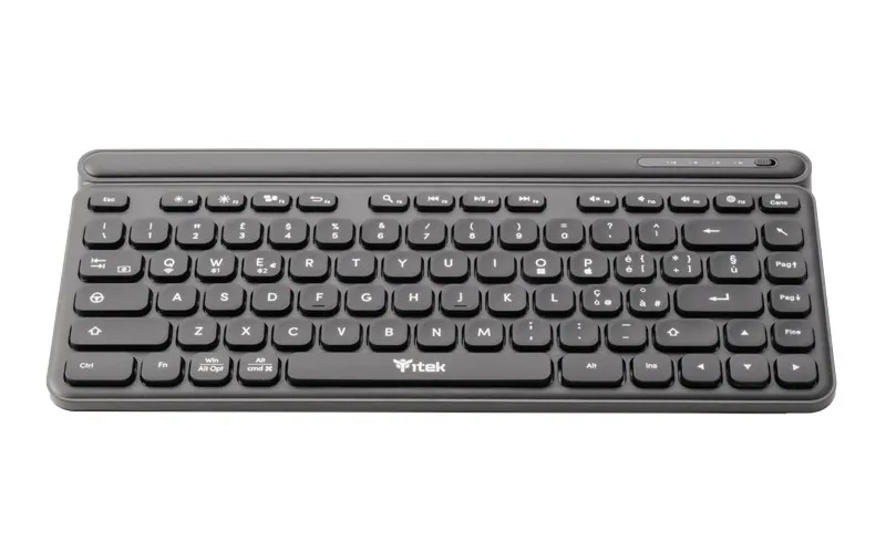 Itek Tastiera Dgt W42B Wireless 2.4G Bluetooth Chocolate 82 Tasti - immagine 1