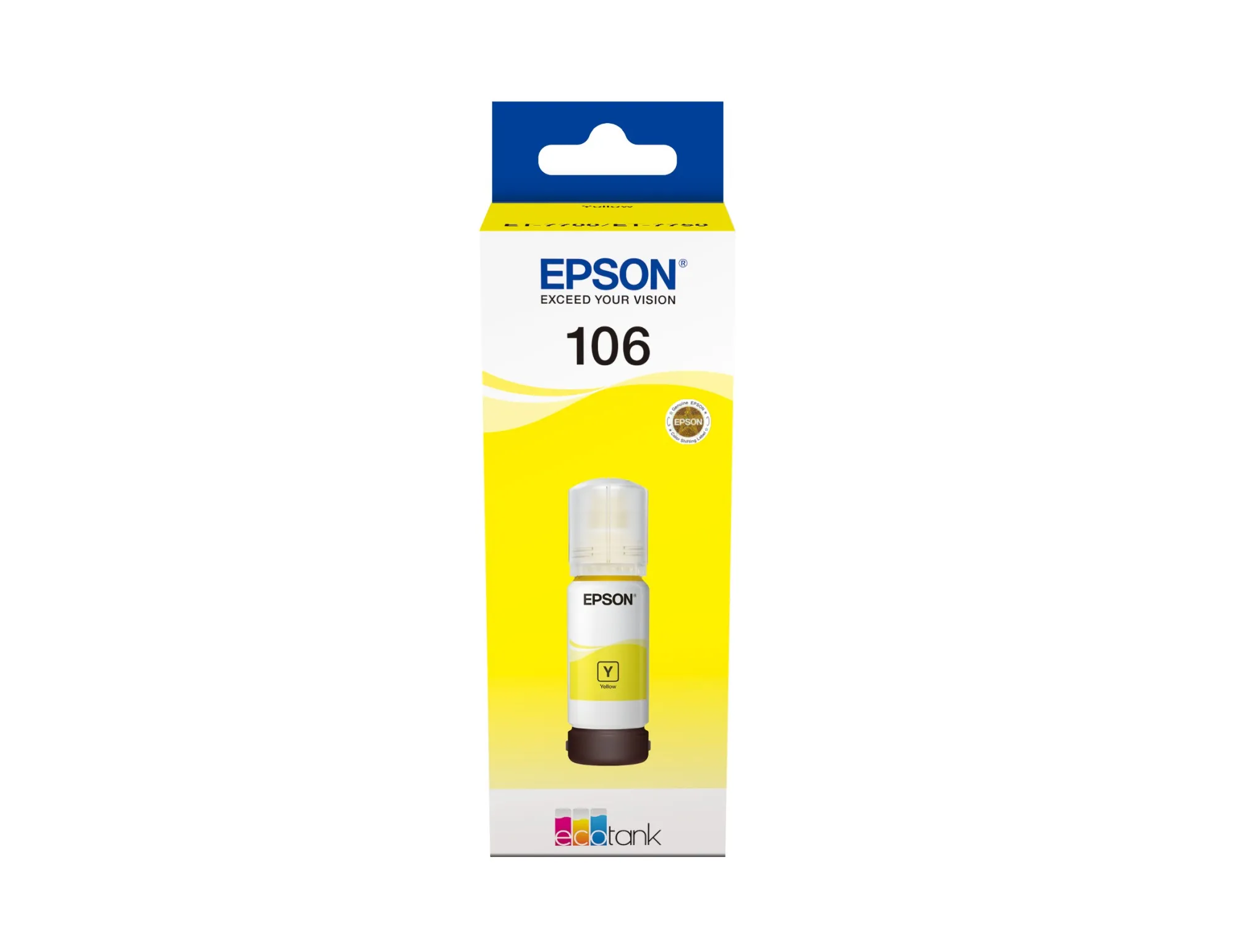 Originale Epson 106 EcoTank Yellow ink bottle - immagine 1