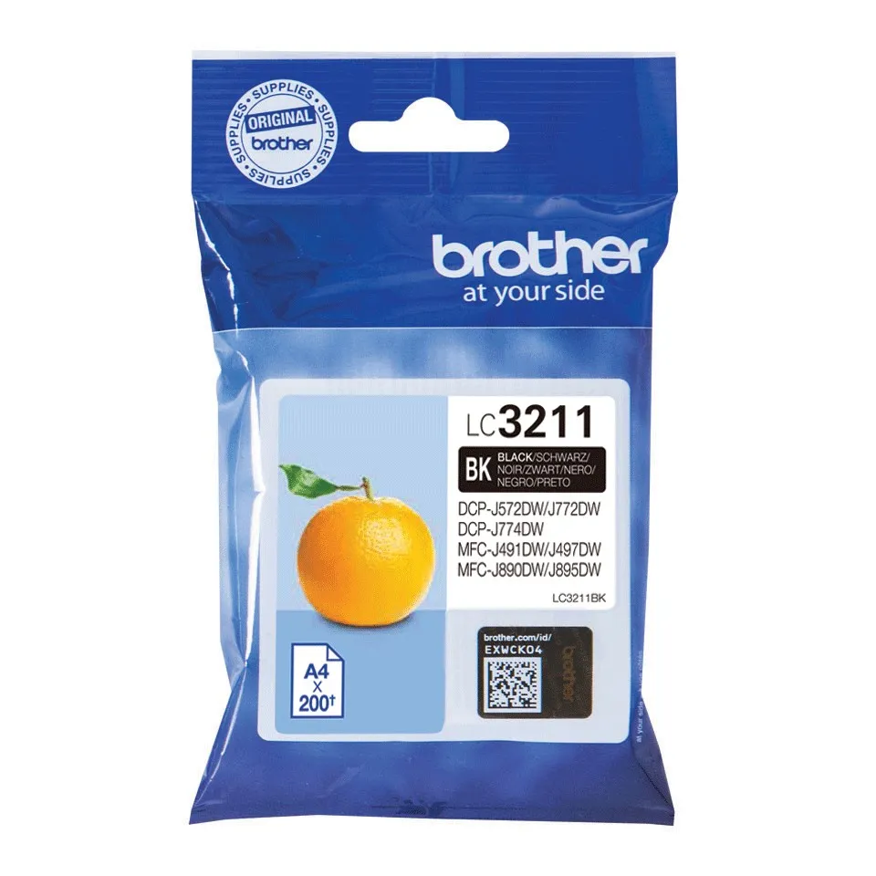 Originale Brother LC3211 cartuccia nero - LC3211BK - immagine 1