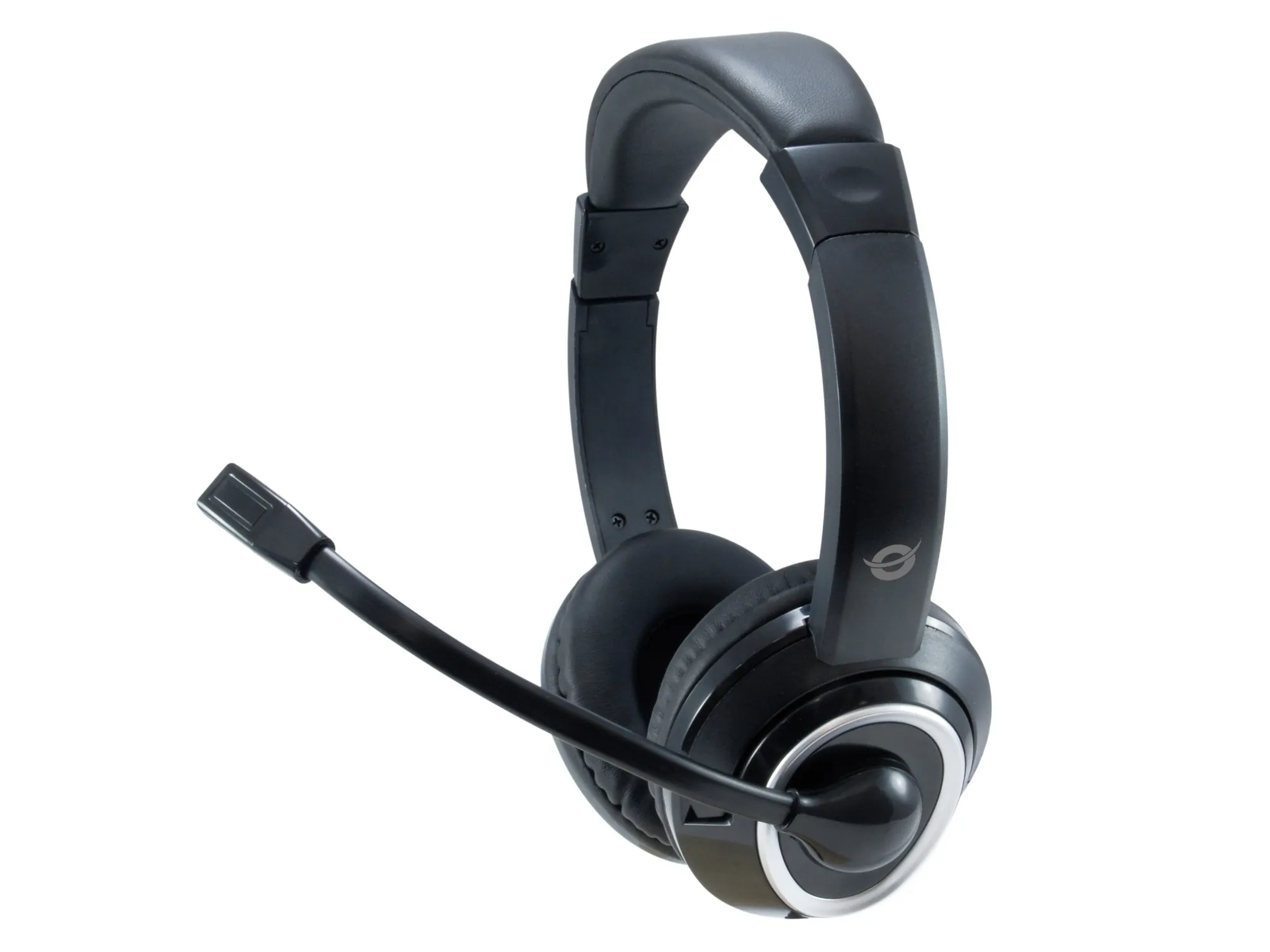 Cuffia C/Microfono Usb Bk Contr.Remoto Cavo 2Mt - immagine 1