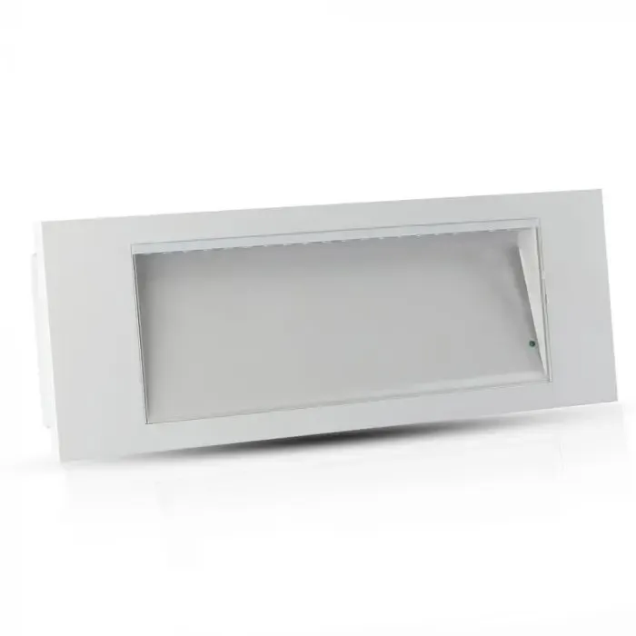 V-TAC PRO Lampada LED Chip CREE di Emergenza 1.2W da Incasso/Plafone 6000K IP40 - immagine 1