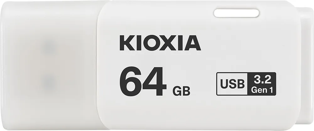 Kioxia TransMemory U301 unità flash USB 64 GB USB tipo A 3.2 Gen 1 (3.1 Gen 1) Bianco - immagine 1