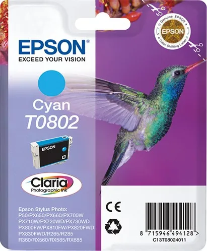 Epson Hummingbird Cartuccia Ciano - immagine 1