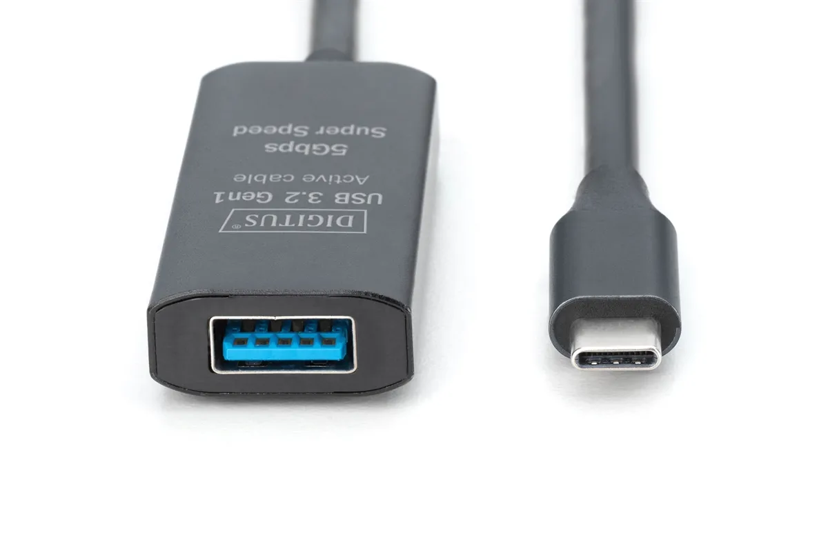 Cavo Di Prolunga Attivo Usb 3.2 Gen1 5G Usb-C - Usb-A 5 Mt - immagine 1