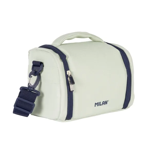 Borsa termica per alimenti Milan 430 Since 1918 da 5 litri - Grande capacità - Apertura completa - 245x20x16 cm - Colore menta - immagine 1