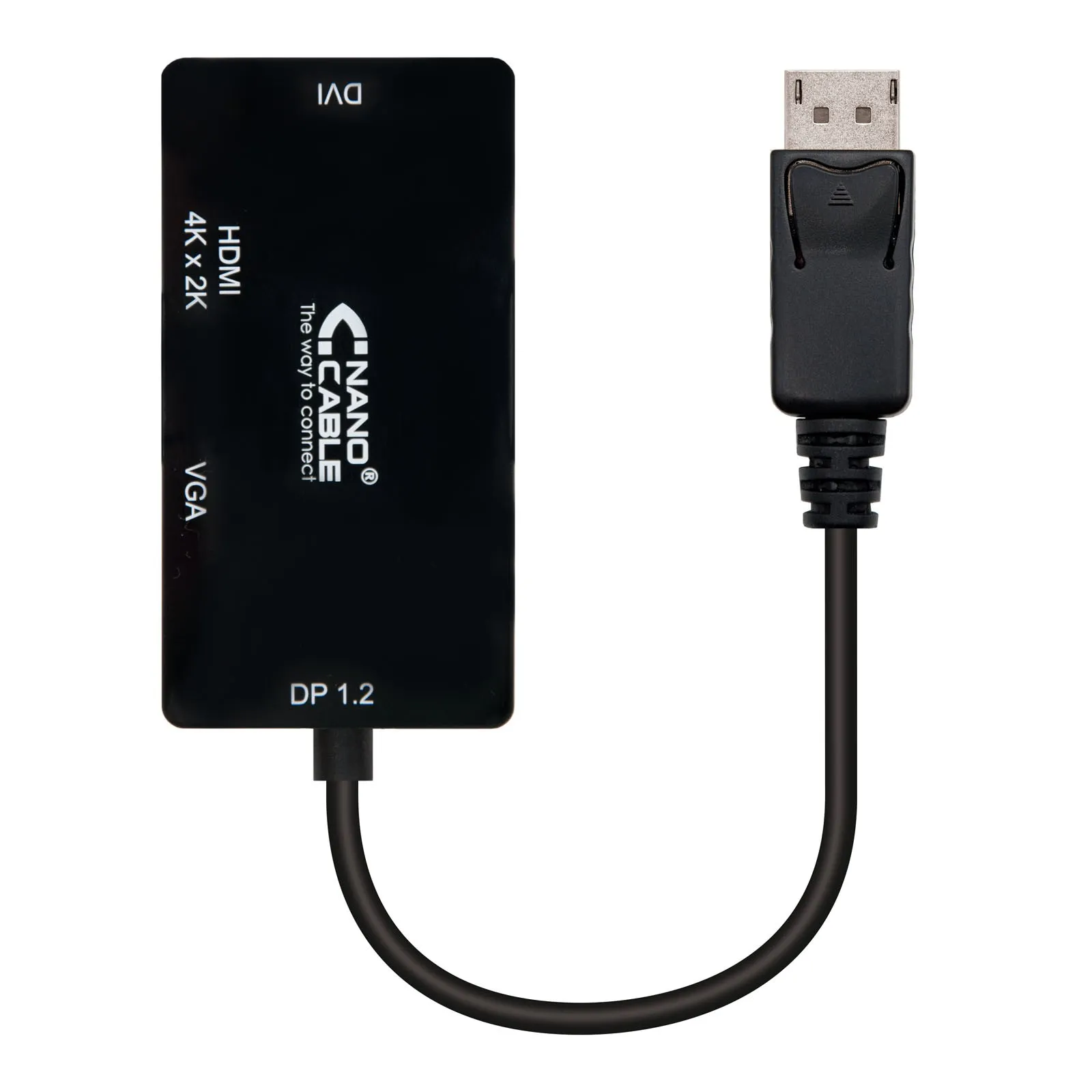 Nanocable 10.16.3301-BK cavo e adattatore video 015 m Nero - immagine 1