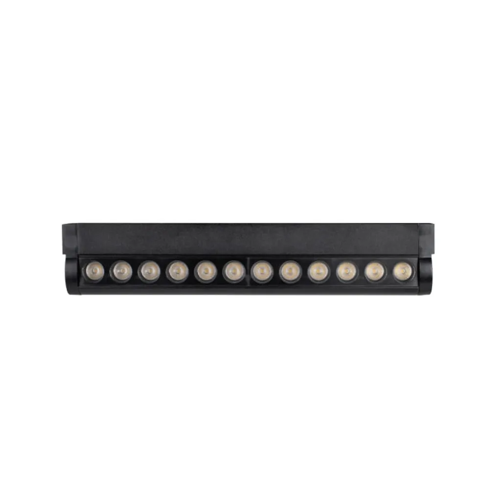 V-TAC Faretto LED Lineare da Binario Magnetico Regolabile 12W Colore Nero 4000K IP20 - immagine 1
