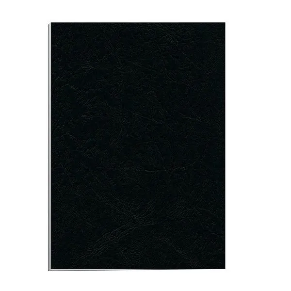 Fellowes 5135701 cartellina A4 Cartoncino Ecopelle Nero 50 pz - immagine 1
