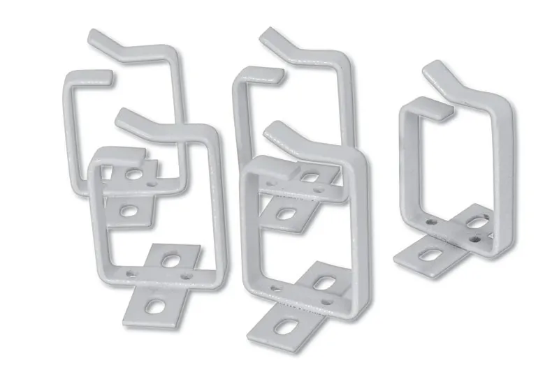 Passacavi Per Armadi Rack 100X45 Mm. Confezione 10 Pezzi - Colore Grigio Ral 7035 - immagine 1