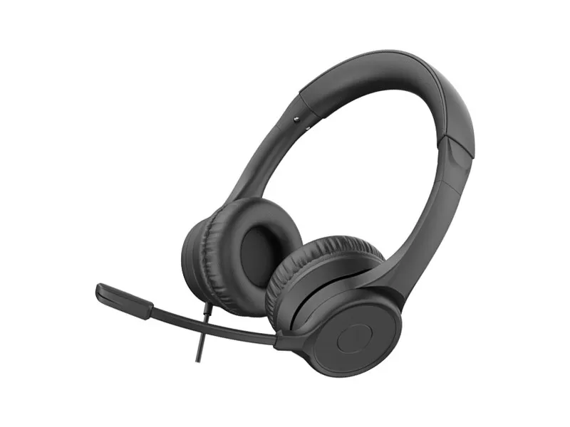 Cuffia C/Microfono Usb Ring Bk Con Controller Volume Su Cavo - immagine 1