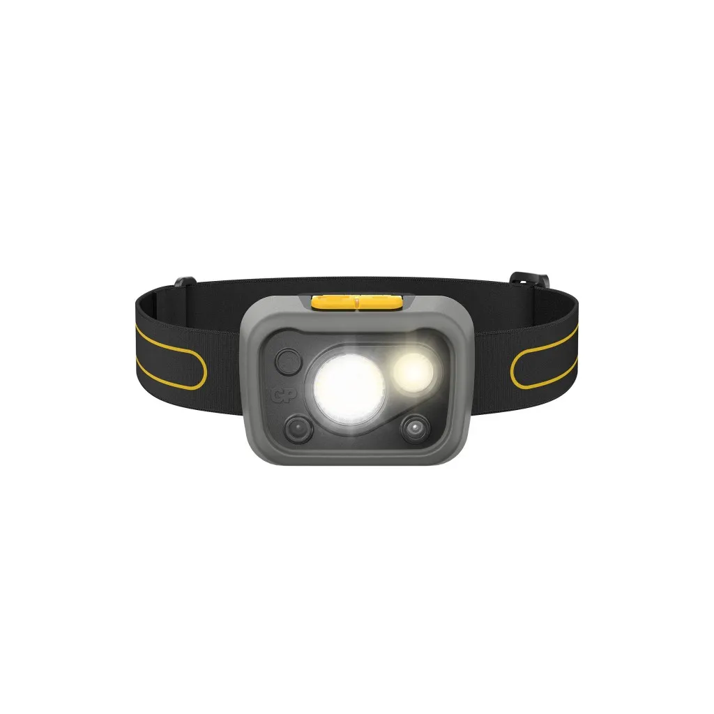 GP Battery Lampada Frontale LED 375LM con 3 Batterie AAA Inclusi - immagine 1