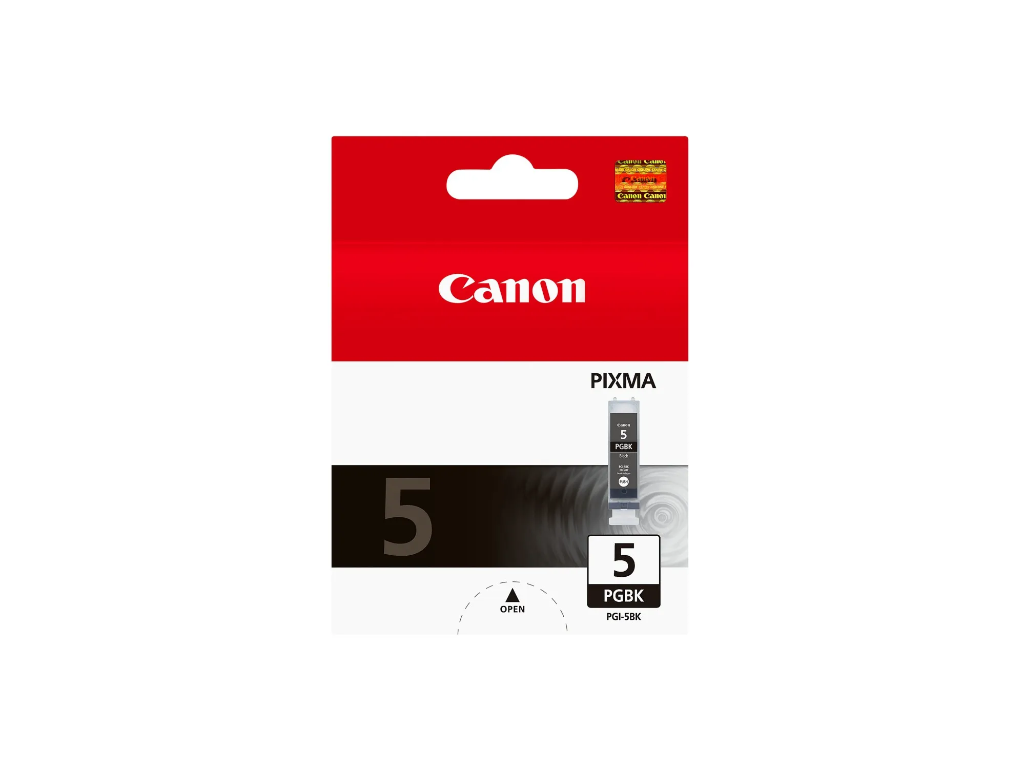 ORIGINALE Canon Cartuccia d'inchiostro nero PGI-5bk 0628B001 710 pagine 26ml - immagine 1