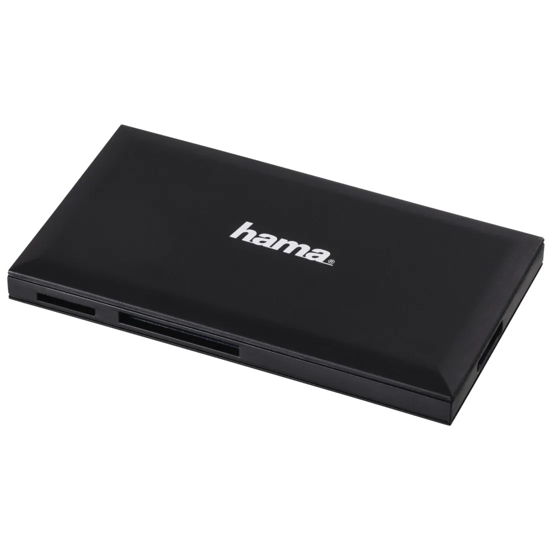Hama Lettore USB 3.0 con cavo CF1 MMS MMS DUO MMS PRO MMS PRO DUO micro SD Micro SDXC MMC SD SDHC SDXC UHS-1 nero blister - immagine 1