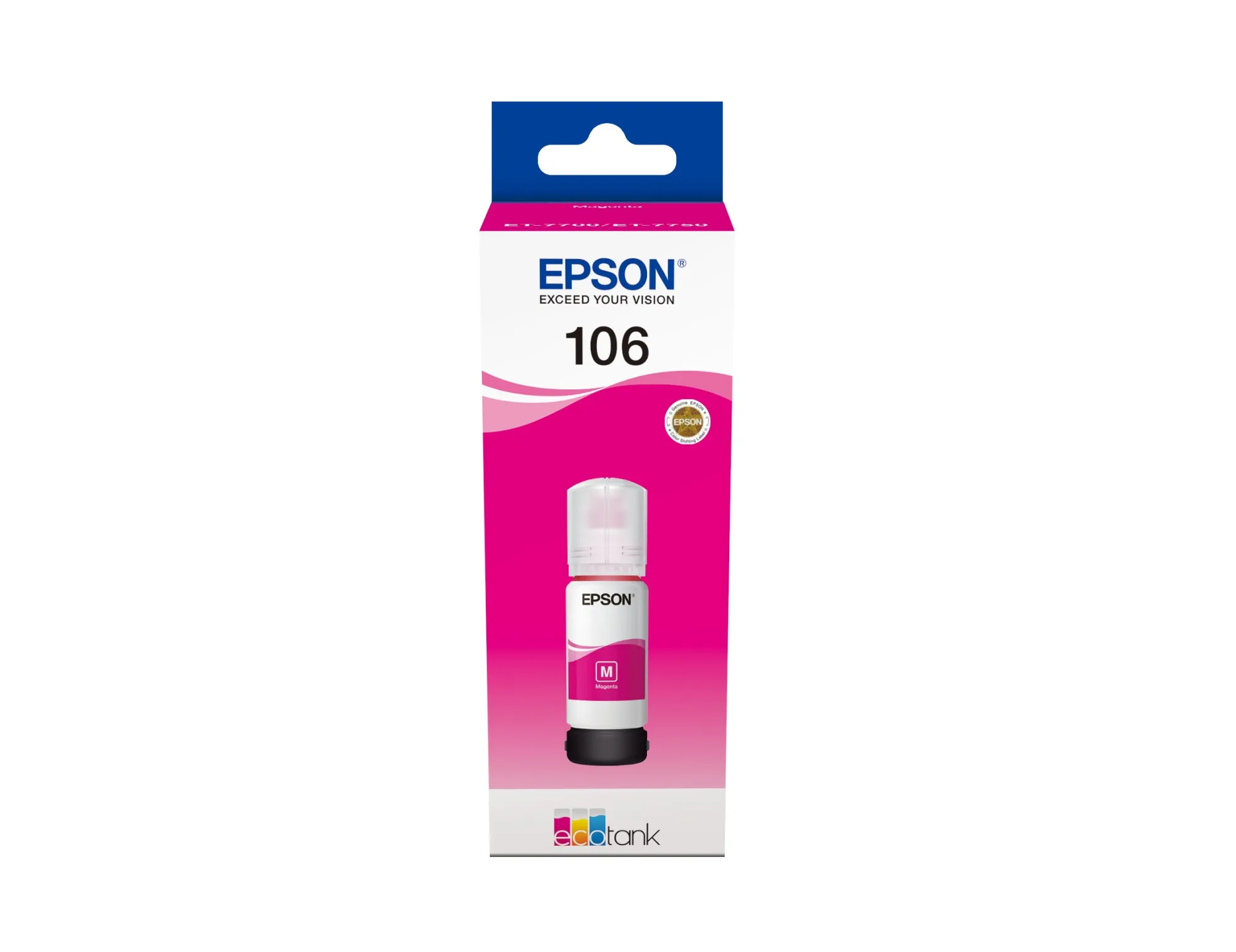 Originale Epson 106 EcoTank Magenta ink bottle - immagine 1
