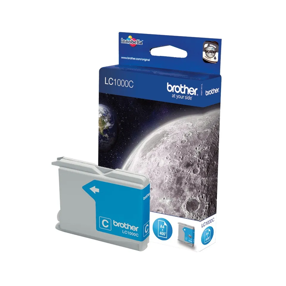 Brother Cart Ink Ciano Per Lc1000/970/Dcp130/330/540Cn/560 - immagine 1