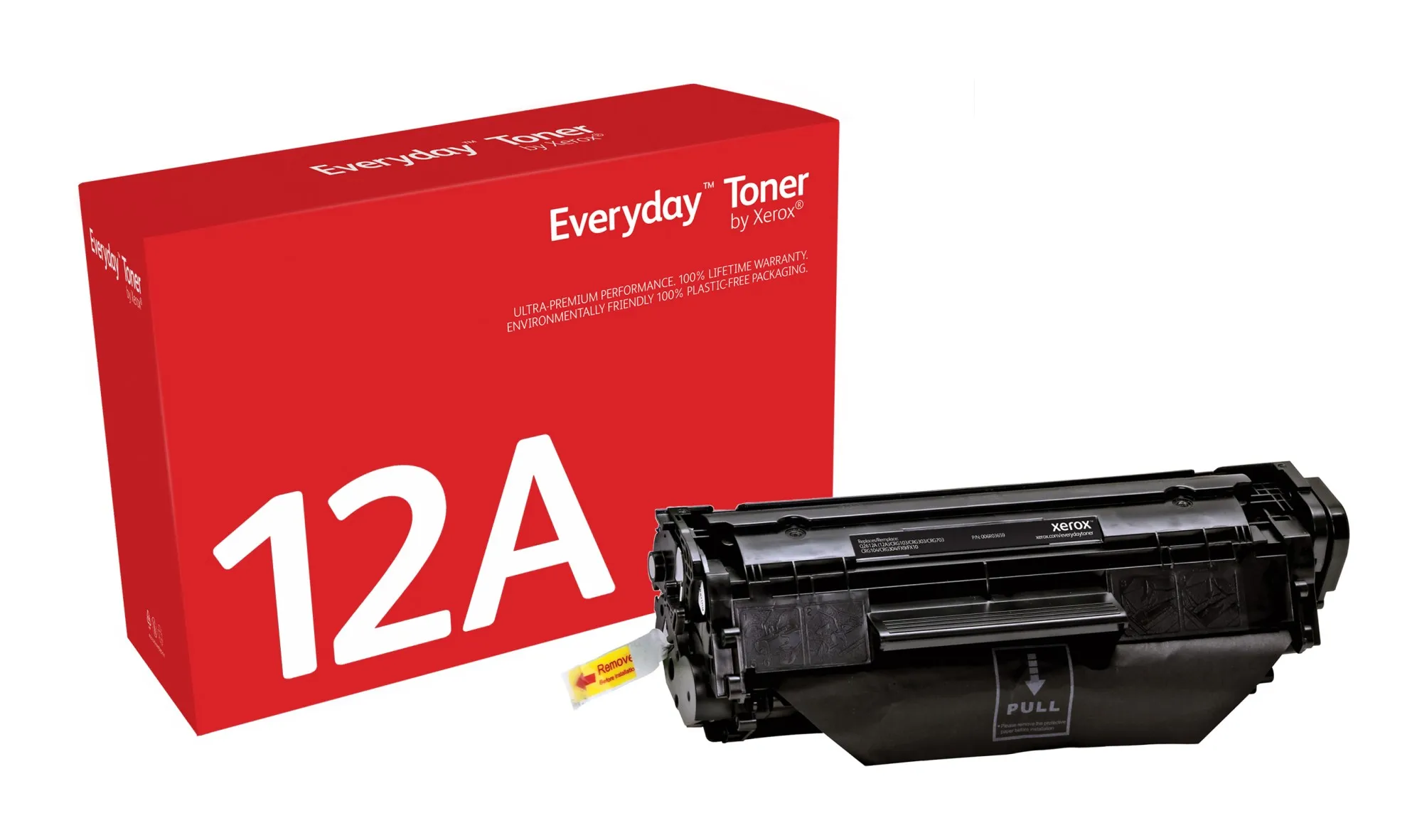 Everyday Toner Nero compatibile con HP 12A (Q2612A/ CRG-104/ FX-9/ CRG-103) - immagine 1