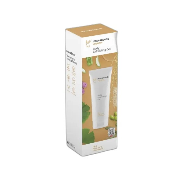Innovagoods Joynew Gel Esfoliante Corpo al Riso - 200 ml - Vegano - Adatto a tutti i tipi di pelle - immagine 1