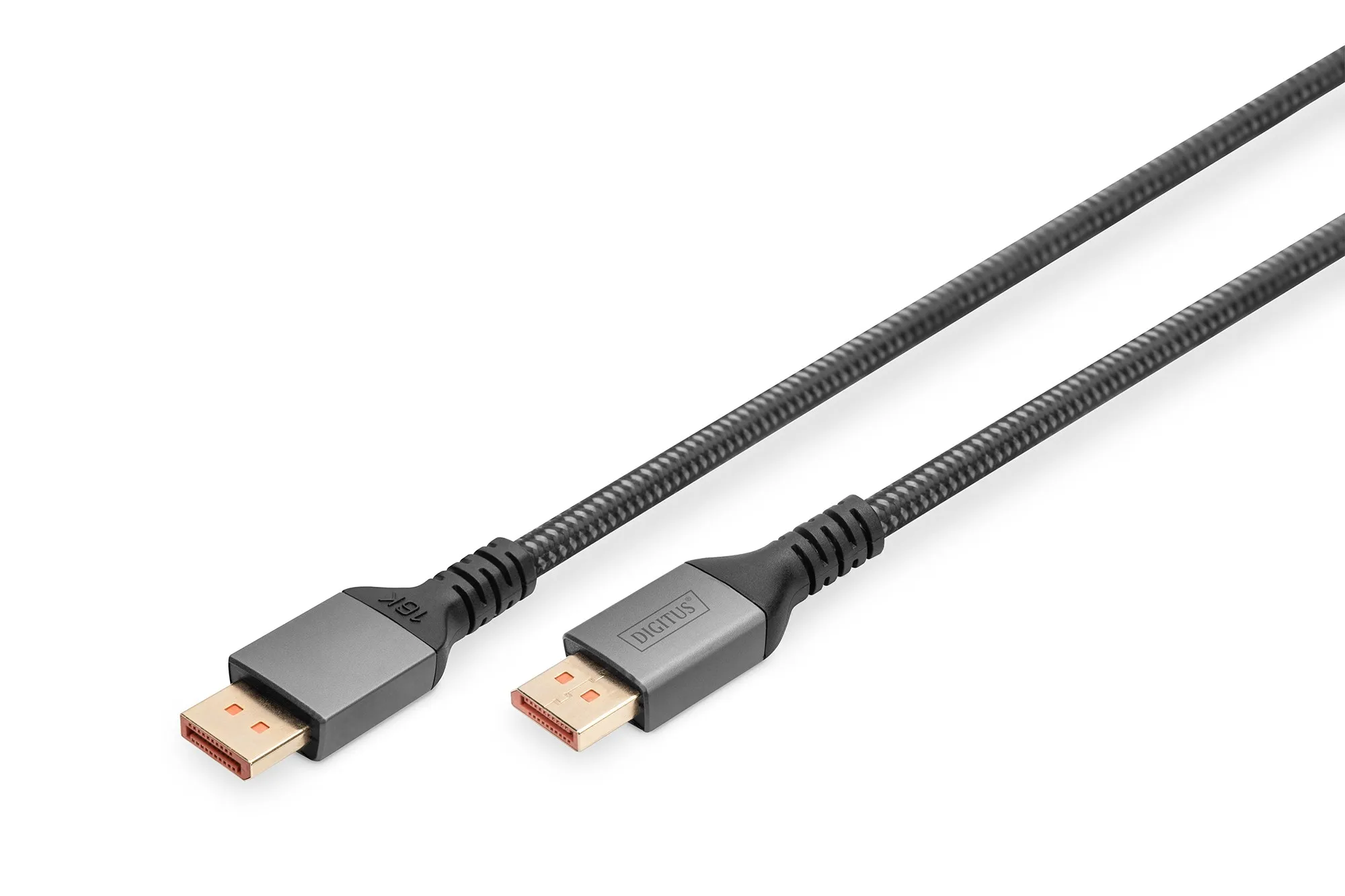 Digitus Cavo 16K Displayport 2.1 1 Mt 80G Nero - immagine 1