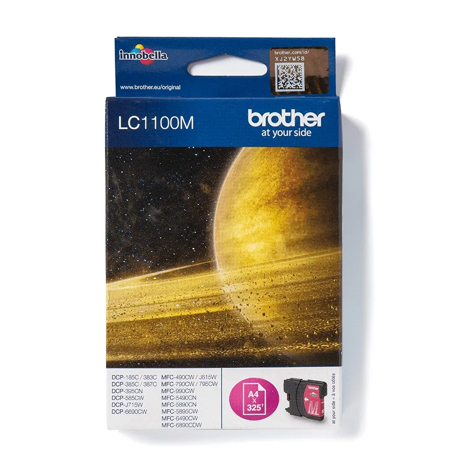 Cartuccia d inchiostro originale Brother LC1100 Magenta - LC1100M - immagine 1