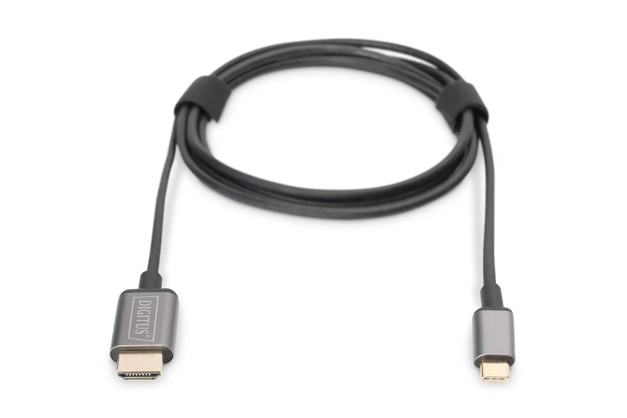 Adattatore Usb-C - Hdmi 18 M 4K/30Hz Nero Alloggiamento In Metallo - immagine 1