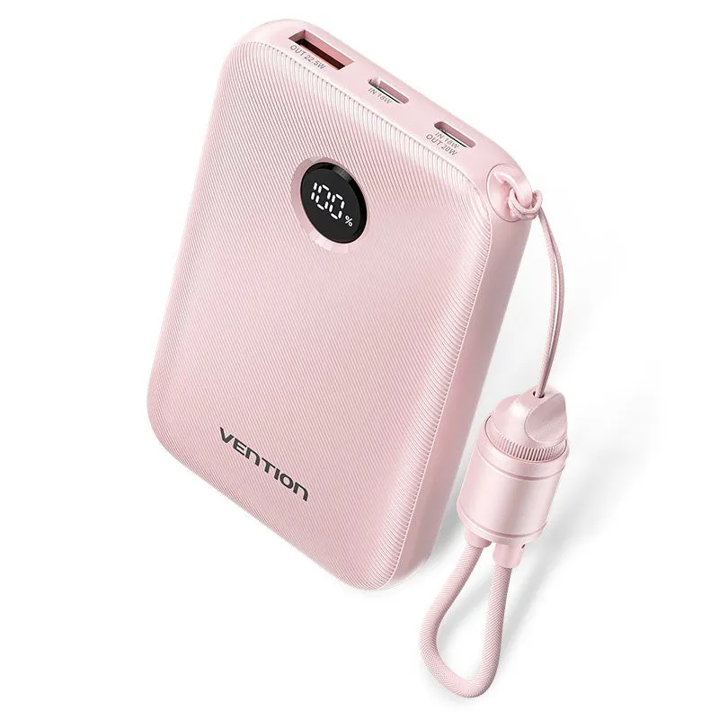 Vention FKAP0-C batteria portatile 10000 mAh Rosa - immagine 1