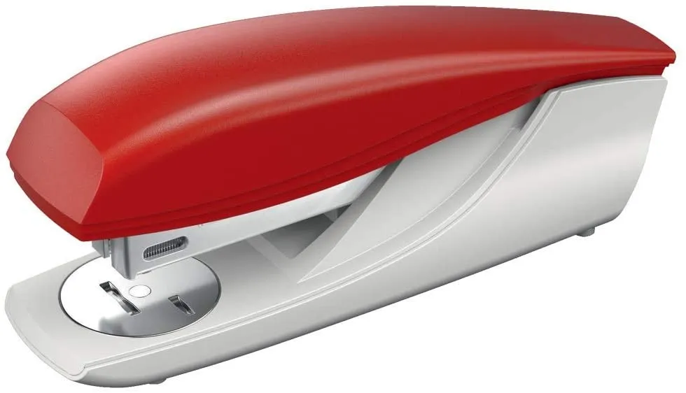 Pinzatrice Petrus 235 - Fino a 30 fogli - Dispositivo di rimozione punti integrato - Pinzatura aperta e chiusa - Colore rosso - immagine 1