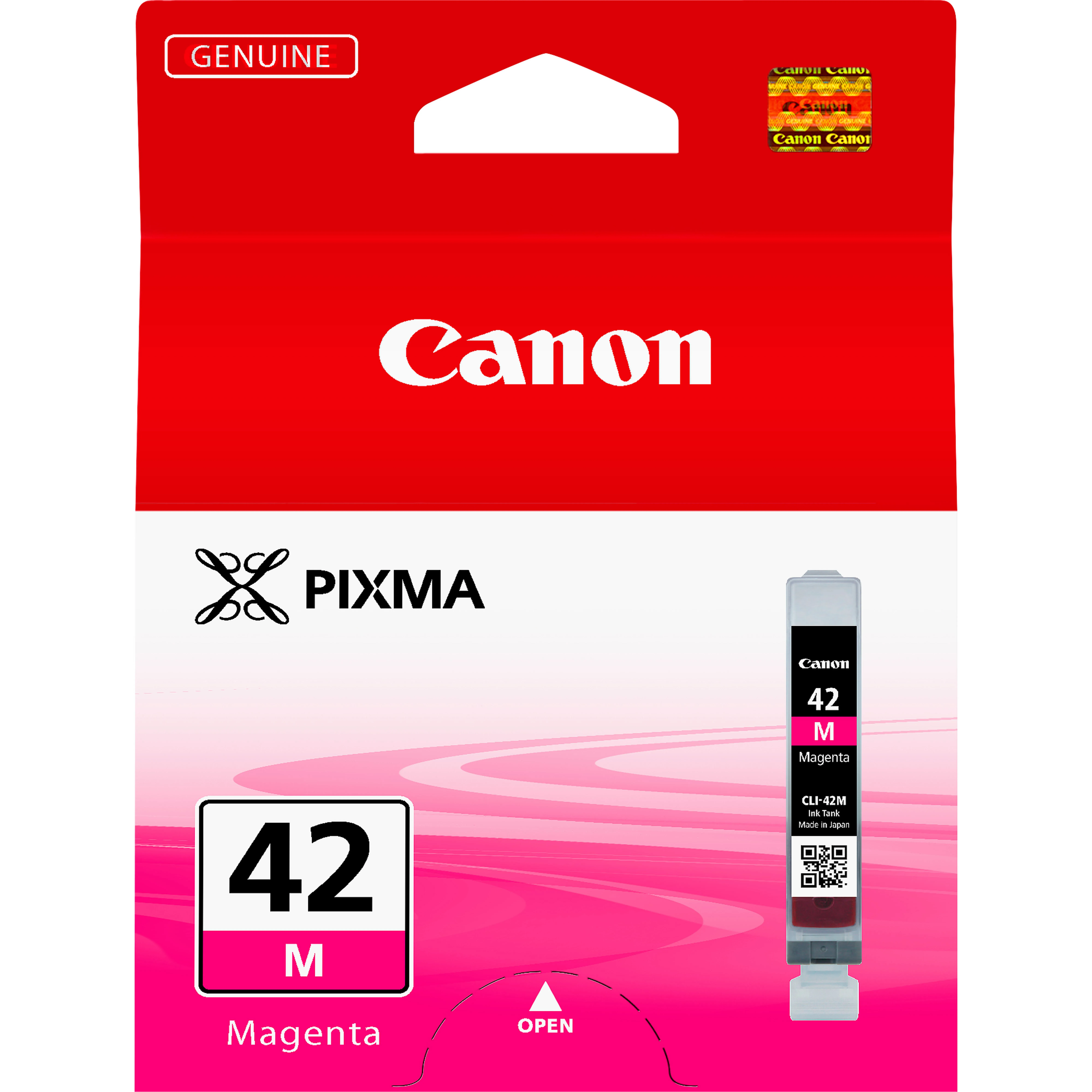 ORIGINALE Canon Cartuccia d'inchiostro magenta CLI-42m 6386B001 416 pagine 13ml - immagine 1