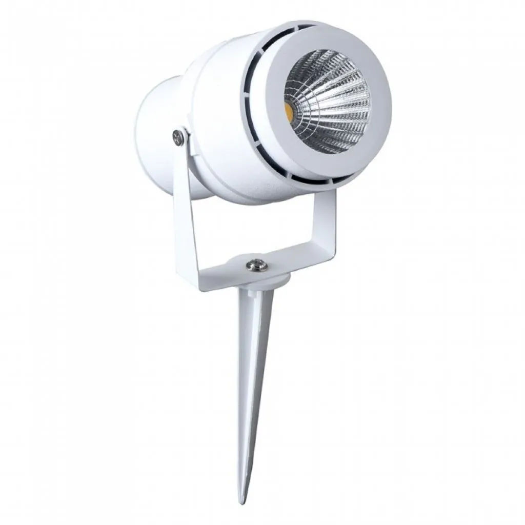 V-TAC Faretto LED da Giardino 12W con Picchetto Colore Bianco Luce Verde IP65 - immagine 1