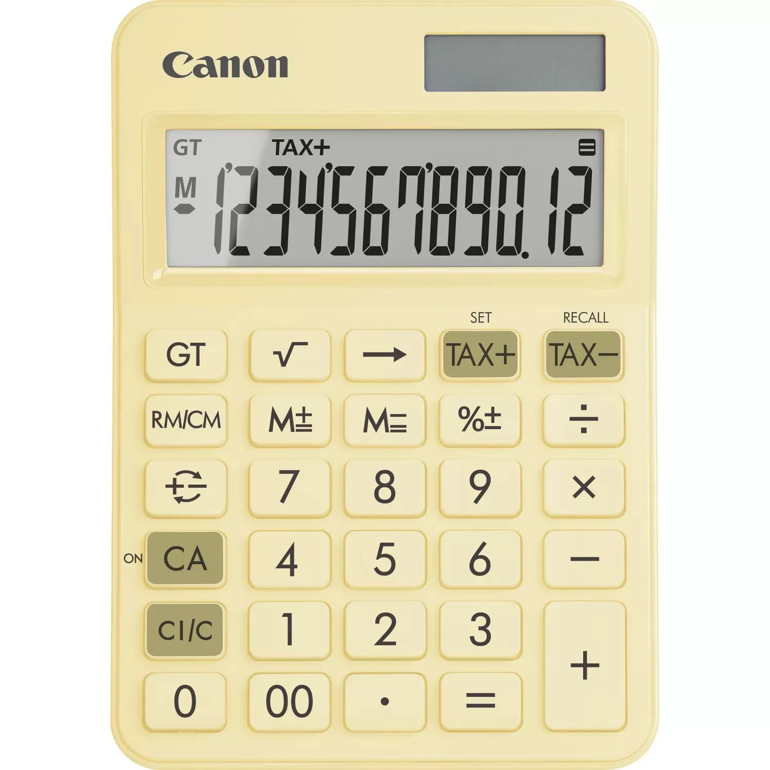 Canon LS-125KB calcolatrice Desktop Calcolatrice di base Giallo - immagine 1