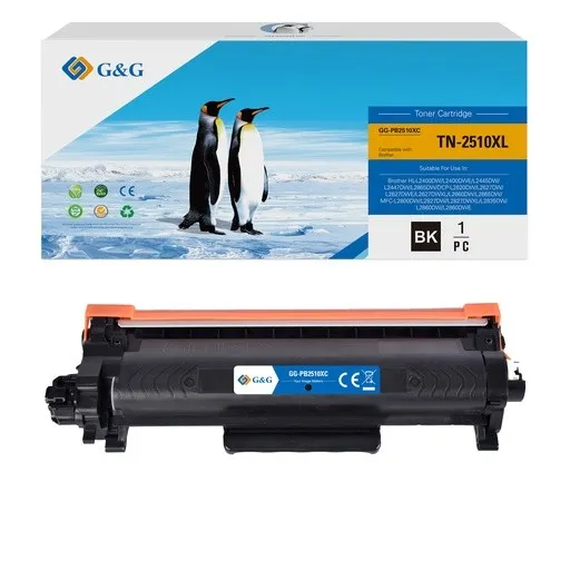 Toner G&G Br Tn2510Xl K 3000 Pag - immagine 1