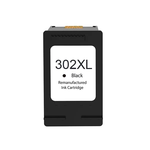 Compatibile HP 302XL cartuccia nero rigenerata - sostituisce F6U68AE/F6U66AE - immagine 1