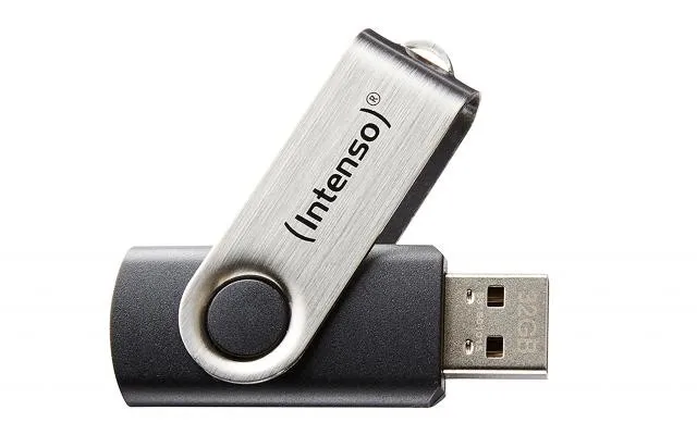 Intenso Pen Disk 64Gb Usb 2.0 Basic Line Black - immagine 1