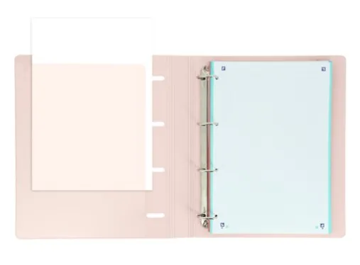 Oxford 400131303 raccoglitore ad anelli A4+ Rosa - immagine 1
