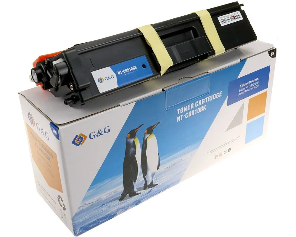 Toner G&G Br Tn910Bk K 9000 Pag - immagine 1