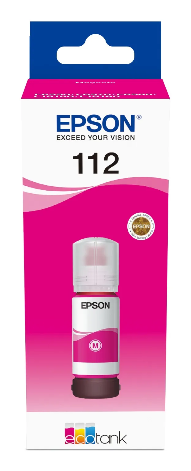 ORIGINALE Epson Cartuccia d'inchiostro magenta C13T06C34A 112 70ml - immagine 1