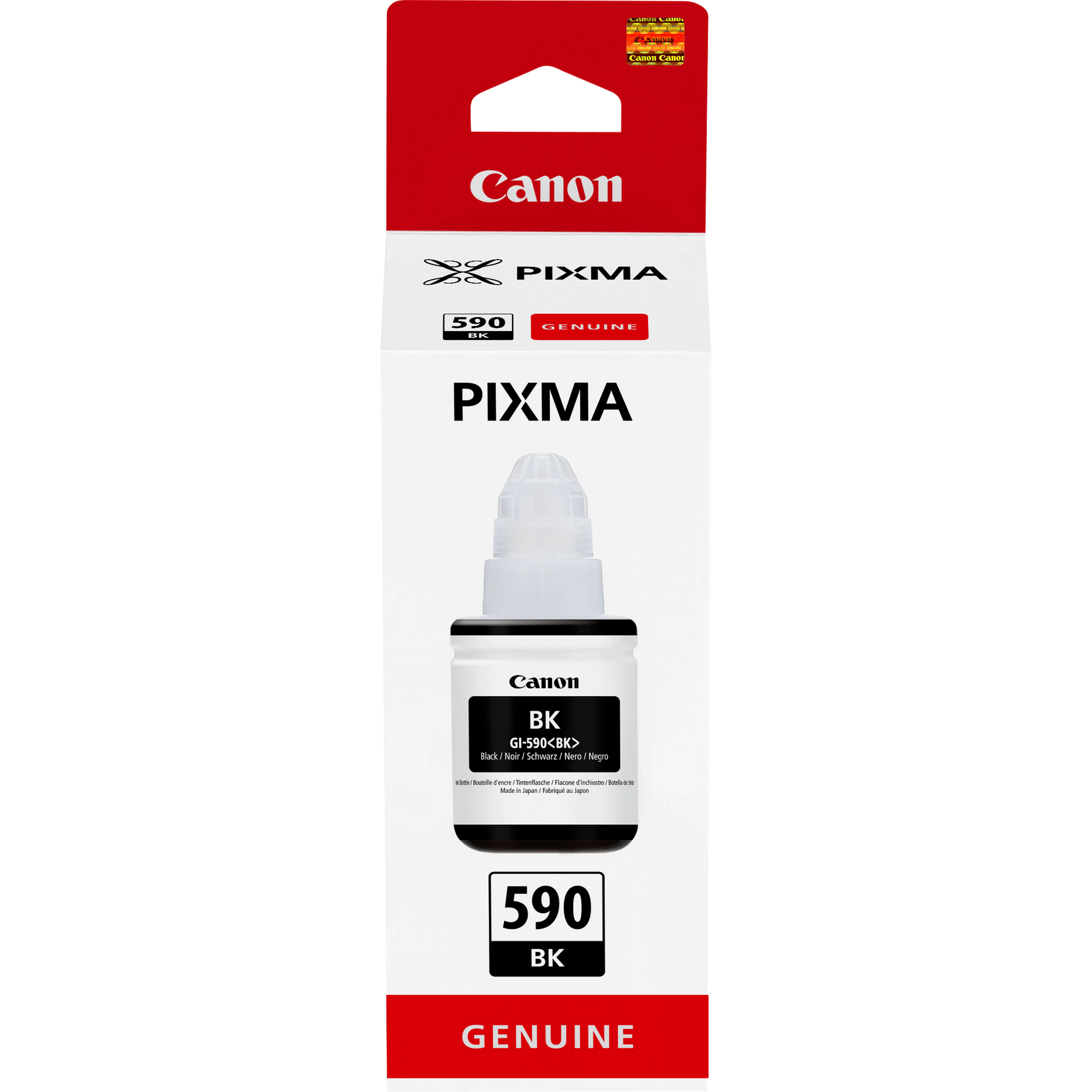 Canon GI590 inchiostro nero originale - GI590BK/1603C001 - immagine 1