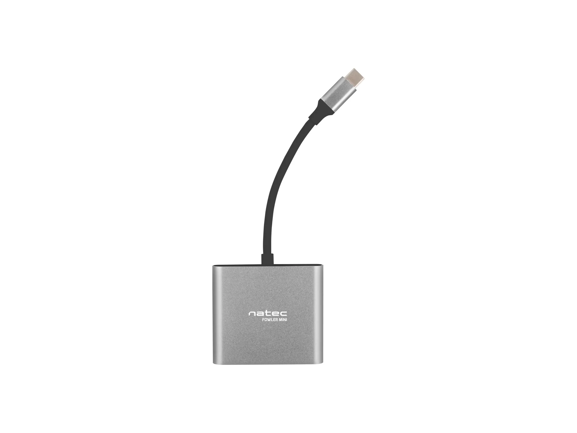 NATEC Fowler Mini USB 2.0 Type-C Grigio - immagine 1