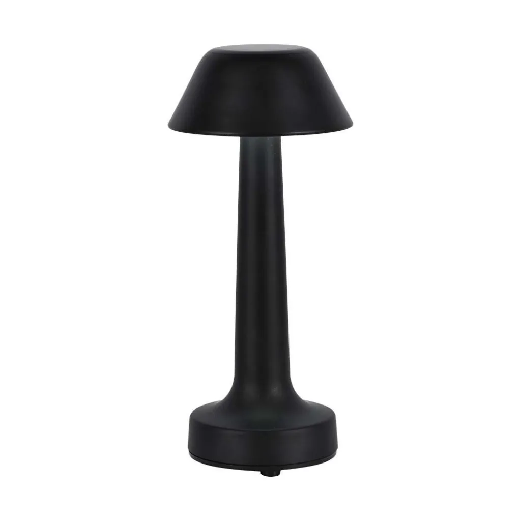 V-TAC Lampada LED da Tavolo 1W Colore Nero ricaricabile con USB C Touch Dimmerabile 3in1 - immagine 1